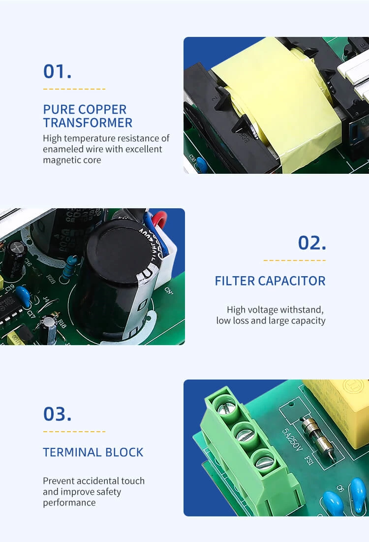 Single Output 240W 5A 48V DC DRP-240-24 10A 24V DIN Rail Ups Switching Power Supply