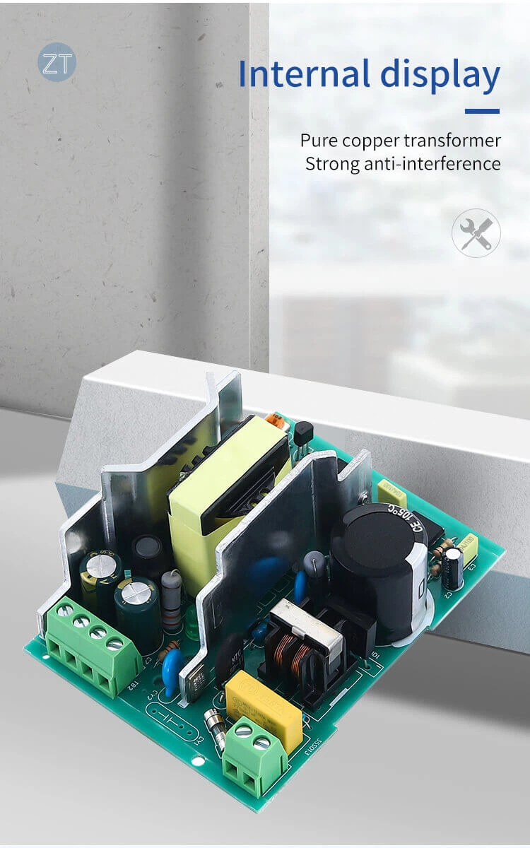 DR-45-24 DIN Rail Single Output ZTAOJT 45W 24V 2A Led Switching Power Supply