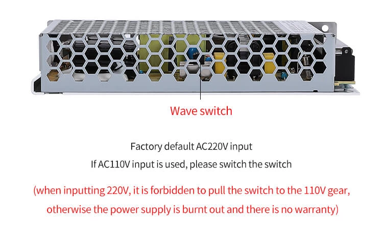 Slim Type 150W 24V 6.5A AC DC Switching Power Supply for Automation equipment
