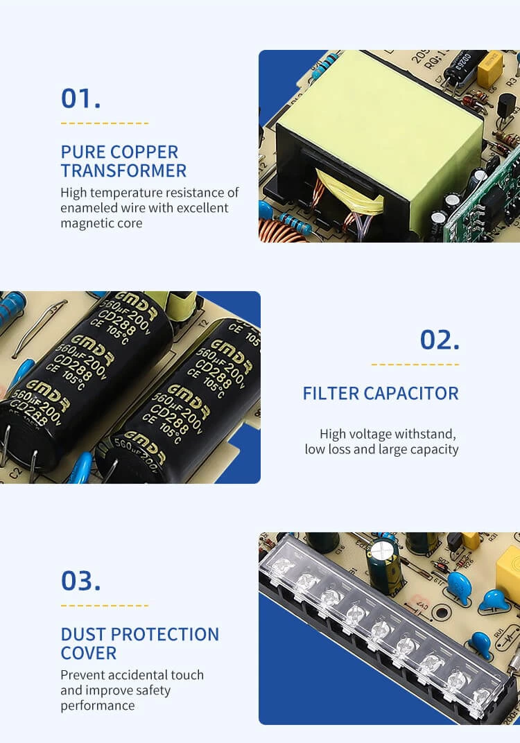 Single Output 200w 24V 5v 40a DC Electronic Led Switching Mode Power Supply