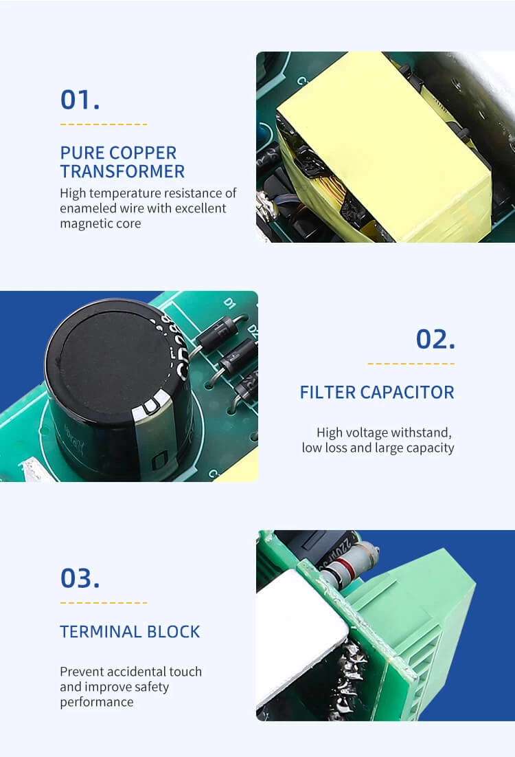MDR-40-24 LED Driver Din Rail 5V 6A 12V 3.3A 15V 1.7A 24V 0.83A Fuente Conmutada Switching Power Supply