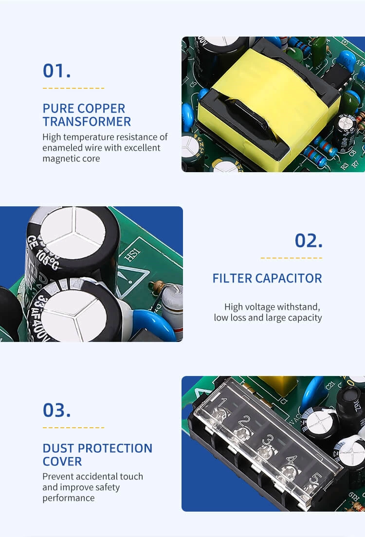 Ms-60-24 60w 24v 2.5a 24vdc 2.5 Amps Mini Size 12V 5A Switching Dc Power Supply for Led