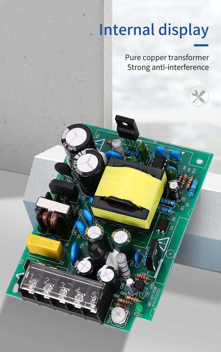 Ms-75-24 24v 75w 3.2a 12V 6.4A 5V 10A Ac to Dc Mini Switching Power Supply