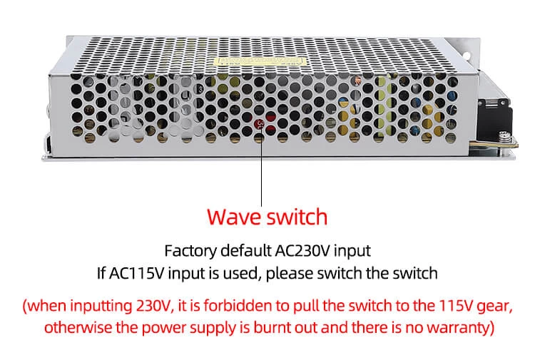 NES-150-24 150w 6.5A AC to DC 24V Constant Voltage Switching Power Supply