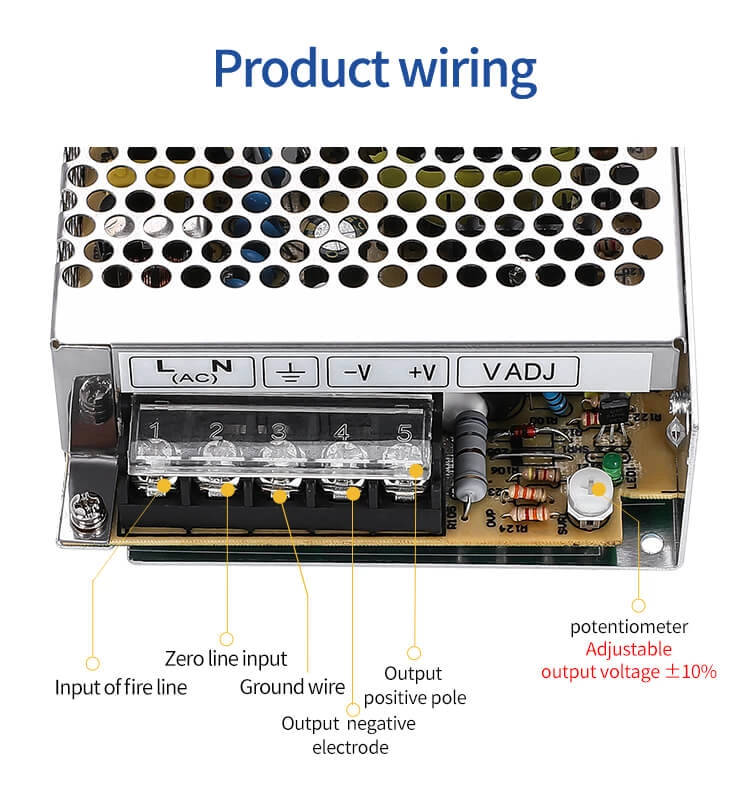 NES-35-24 Single Output Voltage 12V 3A 24V 1.5A 35W AC to DC Switching Power Supply