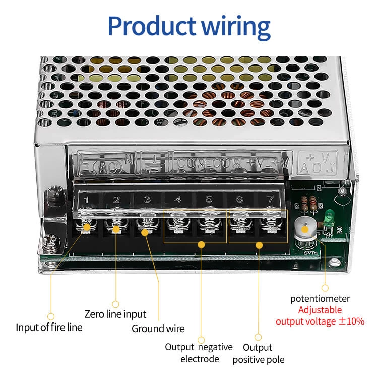 150W 12V 12.5A Single Output LED Switching Power Supply For 3D Printer