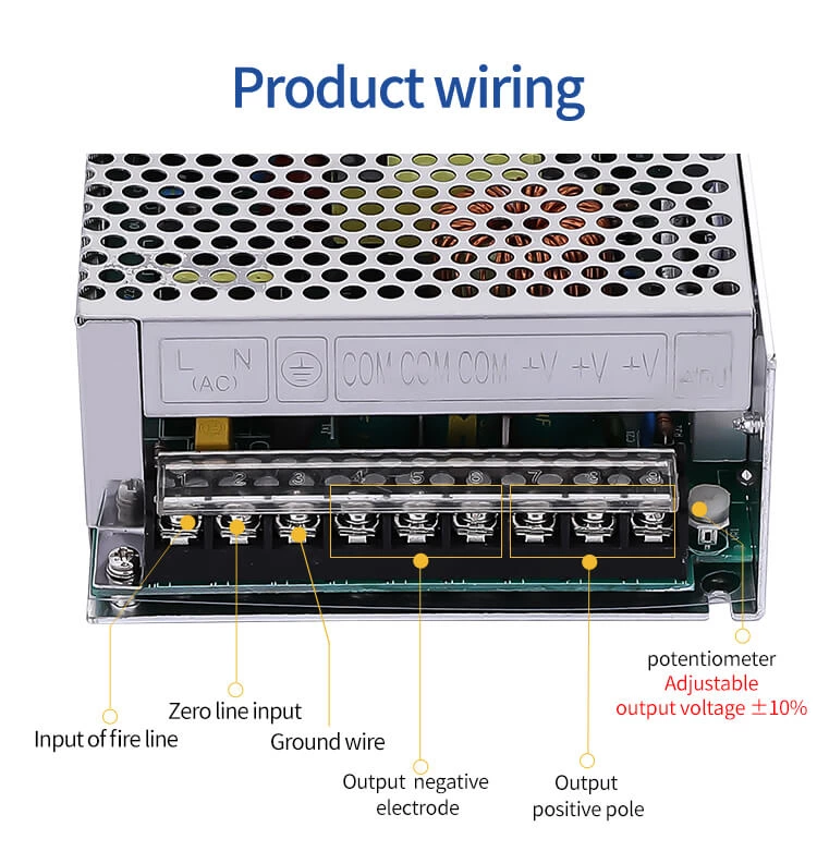 Hot Sale 24V 8.3A 200W Switching Power Led Driver Dc Constant Voltage Power Supply