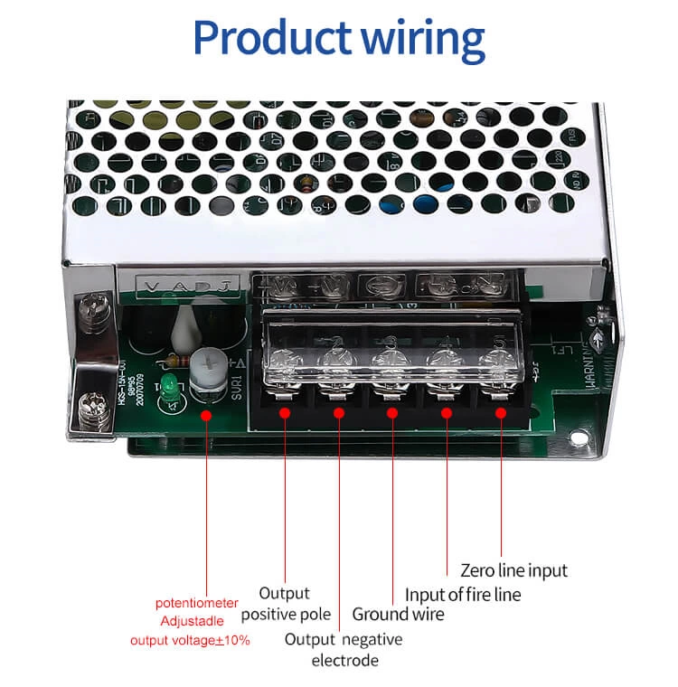 SMPS Single Output 12V 3A 35W  AC DC Switching Mode Power Supply