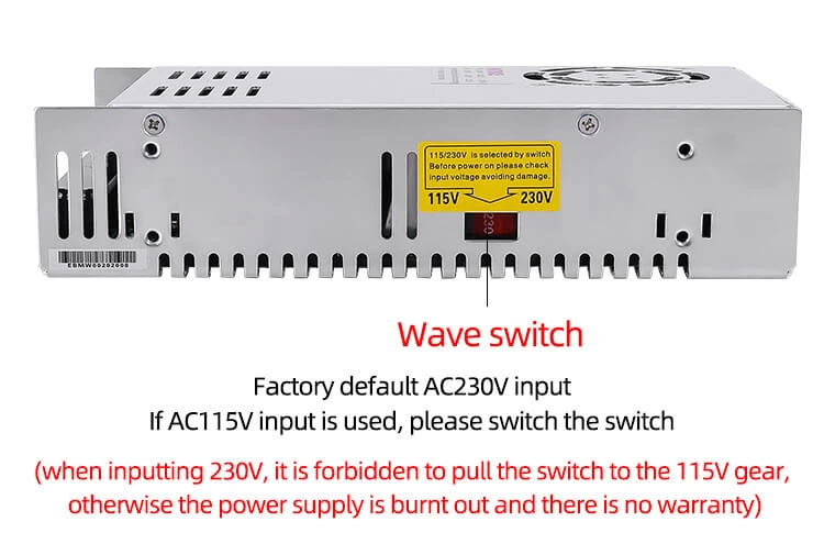 350W 24V AC to DC Switching Power Supply 24v 15a for Automation equipment