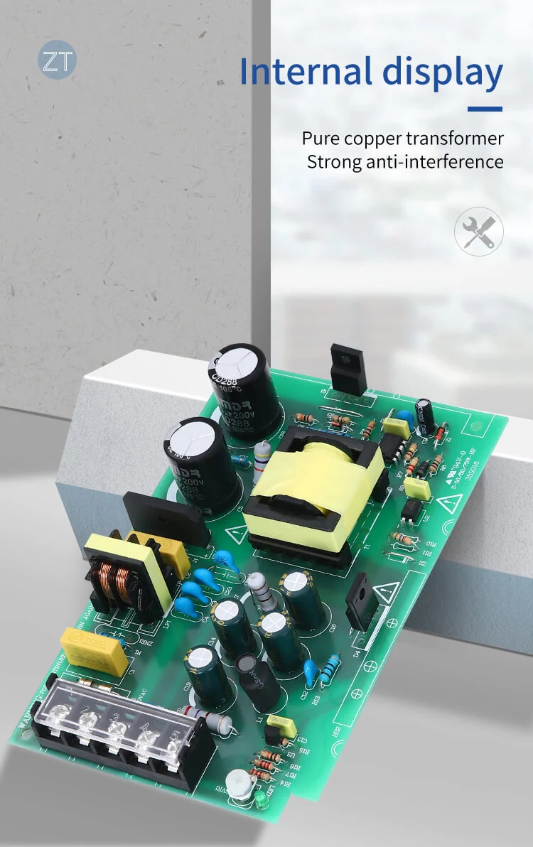 S-50-24 AC to DC 24v  50w 2.1A Switching Power Supply for Led