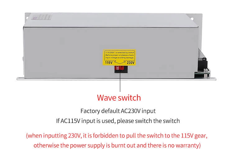 S-800-24 800w 24v 33a Smps Ac to Dc Switching Mode Power Supply for CCTV Camera 3d Printer