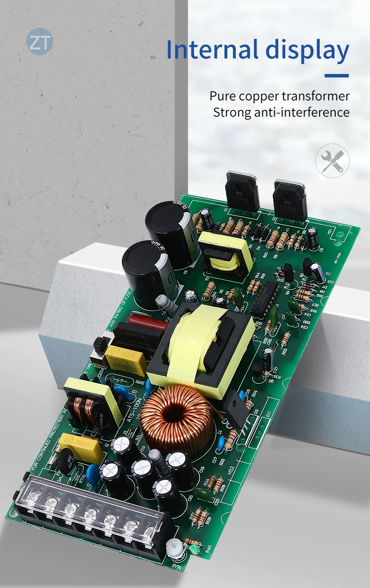 Constant Voltage Dc 100W 12V Power Source 8.5A Smps Switching Power Supply for Led Light