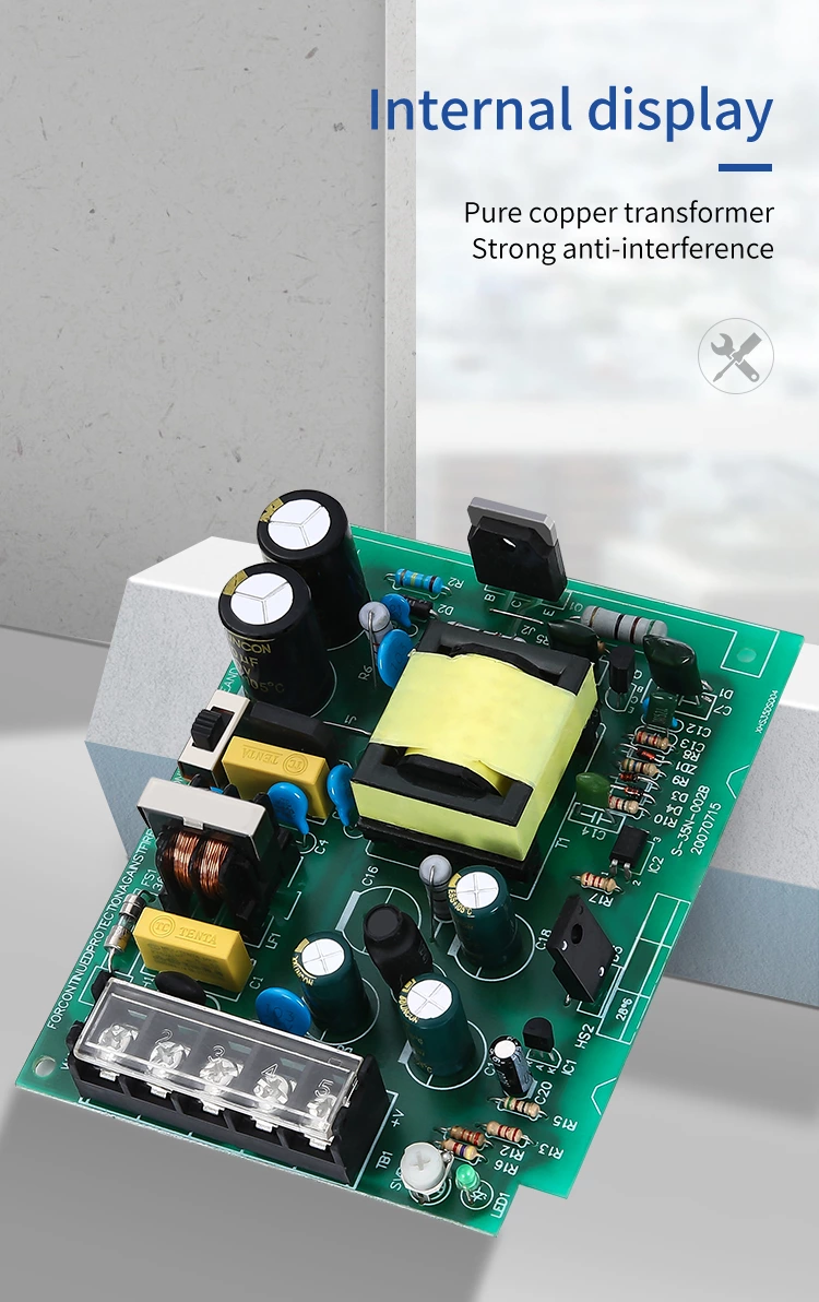 SMPS Single Output 12V 3A 35W  AC DC Switching Mode Power Supply