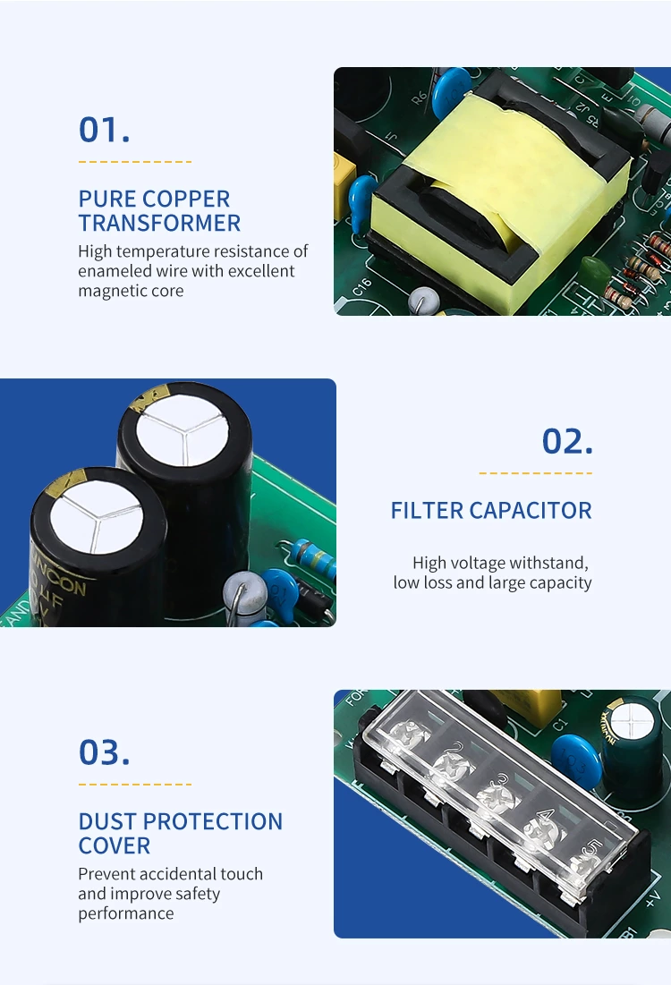 SMPS Single Output 12V 3A 35W  AC DC Switching Mode Power Supply