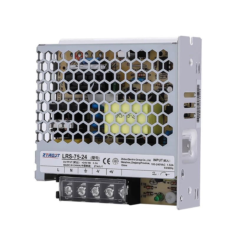 Smps 5v 12v 24v 75w adjustable dc switching mode power supply