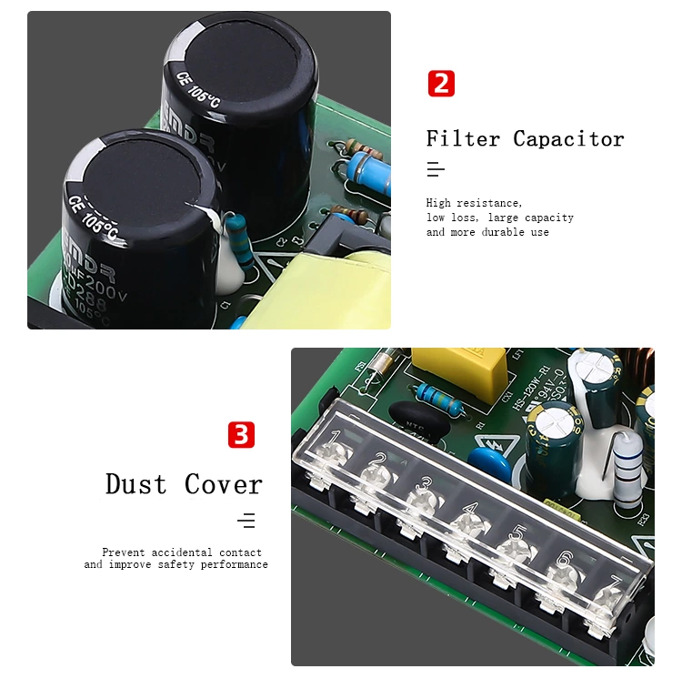 35W 120w 350w the Negative and Positive 5v 12v 15v 24v Psu Smps Dual Output Ac Dc Switching Power Supply