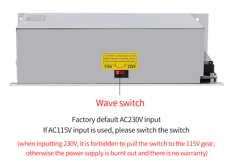 High Quality S-500-12 Smps 12V 40A 500W Variable Ac to Dc Power Supply Led 500 Watt Power Supply
