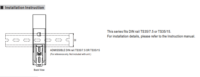 NDR-75-24 75w Din Rail Power Supply 12V 6.3A 24V 3.2A Dc Switching Power Supply