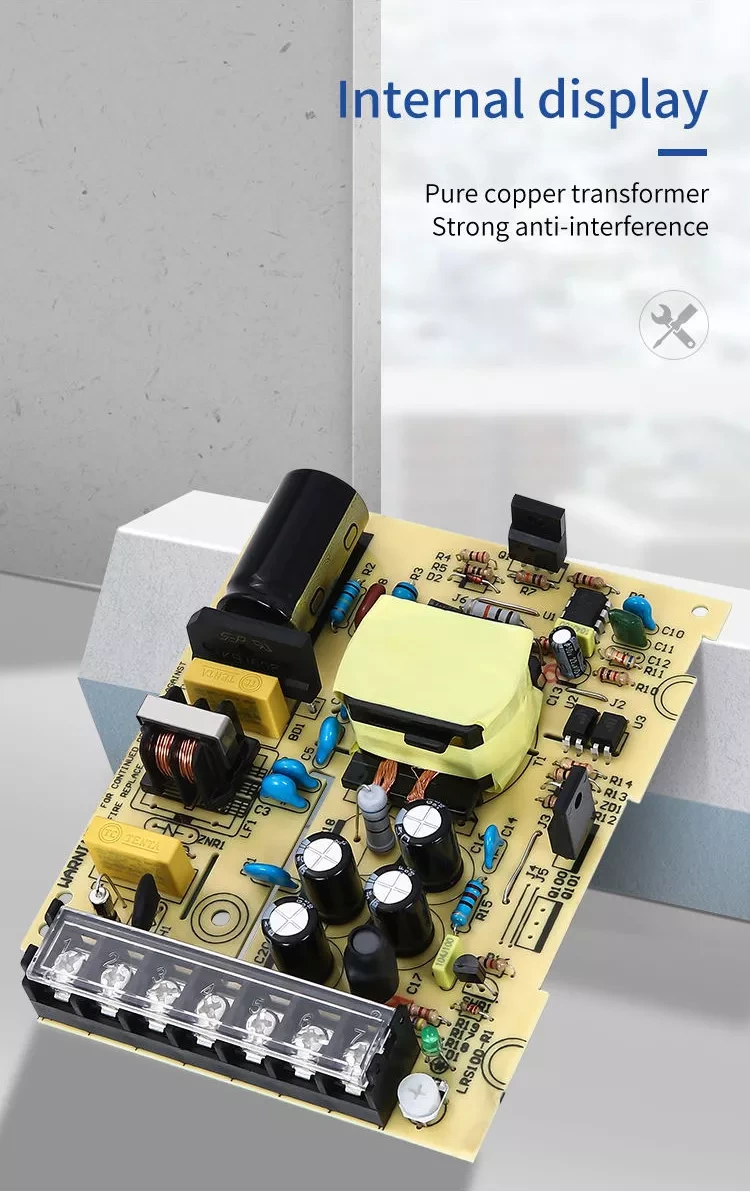 Factory Direct Sales Ultra Thin 12v 8.5A 24v 4.5A 100w Ac Dc Adjustable Switch Power Supply for Led Display