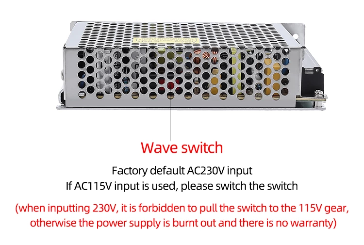 Single Output NES-75-24 24V 3.2A 12V 6.2A 75W Ac Dc Smps  LED Driver Power Supply
