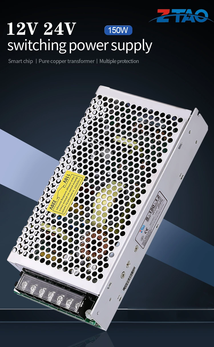 150W 12V 12.5A Single Output LED Switching Power Supply For 3D Printer