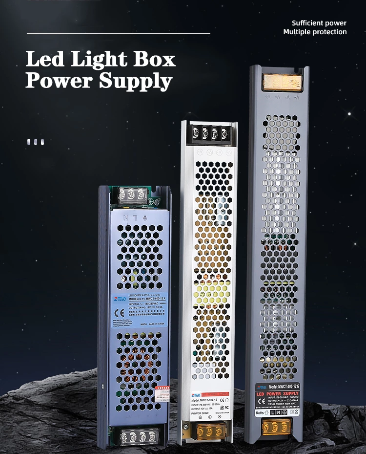 CT-100-24G 100W 24V DC Led Lighting Smps Strip Light Box Power Supply
