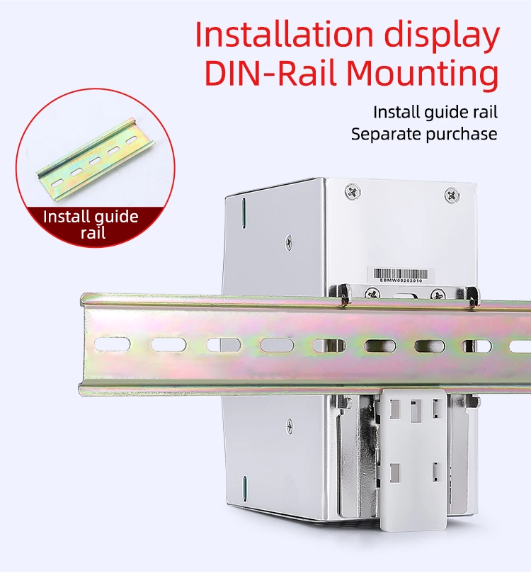 24V Smps DR-120-24 12v 10a 24v 5a 120w Din Rail Switching Mode Power Supply