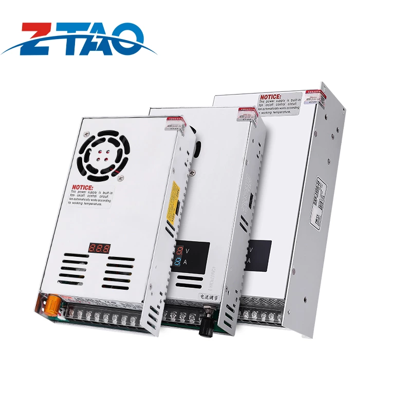 DKS-500-24 Digital Display Adjustable 24v 20A 500W 12V 48V  Industrial Switching Power Supply