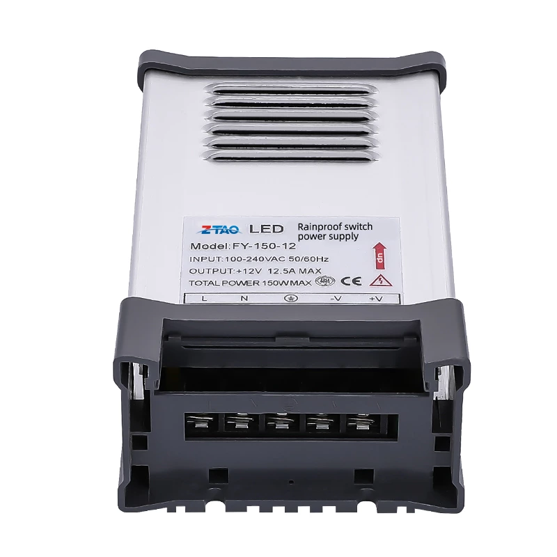 FY-150-12 12v 150w Outdoor Rain Proof Power Supply Ac Dc Rainproof Led Switching Power Supply