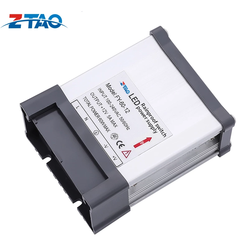 FY-60-12 60W 12V 5A Constant Voltage Rainproof Switching Power Supply