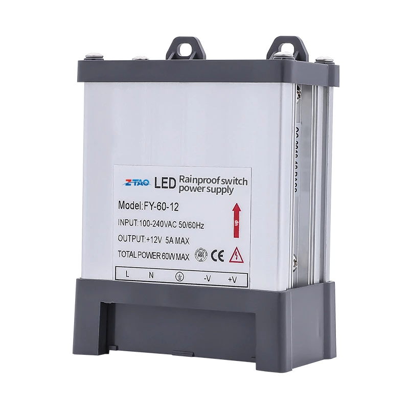 FY-60-12 60W 12V 5A Constant Voltage Rainproof Switching Power Supply