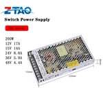 Single Output 200w 24V 5v 40a DC Electronic Led Switching Mode Power Supply