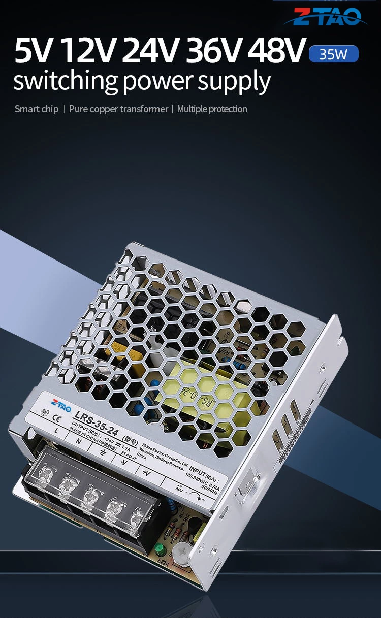 24V 1.5A 35W DC Switching Power Supply for ultrathin Transformer