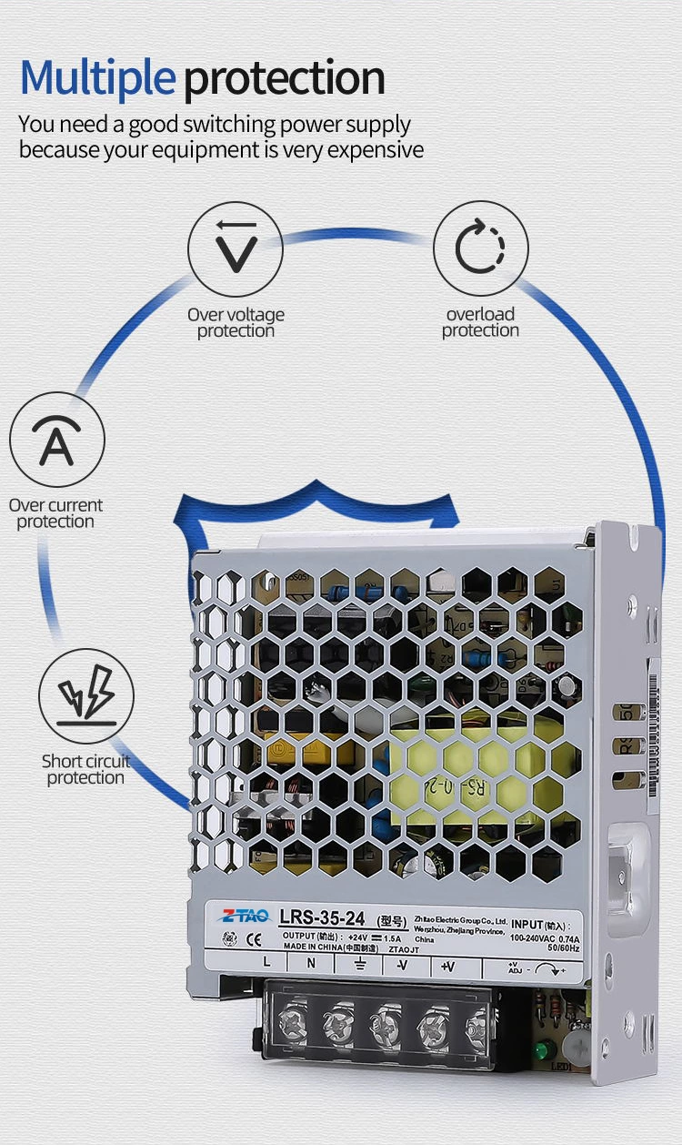 24V 1.5A 35W DC Switching Power Supply for ultrathin Transformer