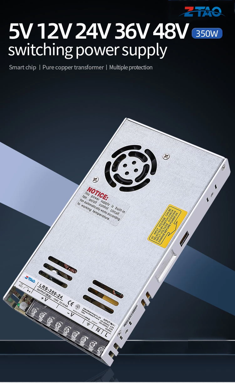 LRS-350-24 360w smps output voltage 24v switching power supply 12v 30a