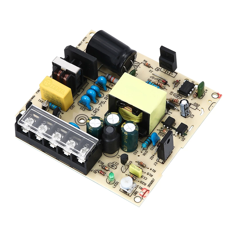 Manufacture Lrs-75-12 Ac-dc 75w 12v 6A Thin Switch Power Supply for CCTV Camera