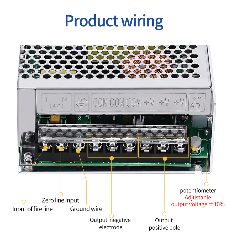 Ms-250-24 5v 40a 12v 20a 24v 10a 250w Switching Power Supply for 3d Printer