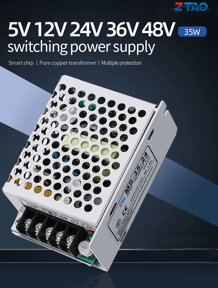 Single Output 35W Led Driver Power Source Ac to Dc 24V 1.5A 12V 3A Switching Power Supply