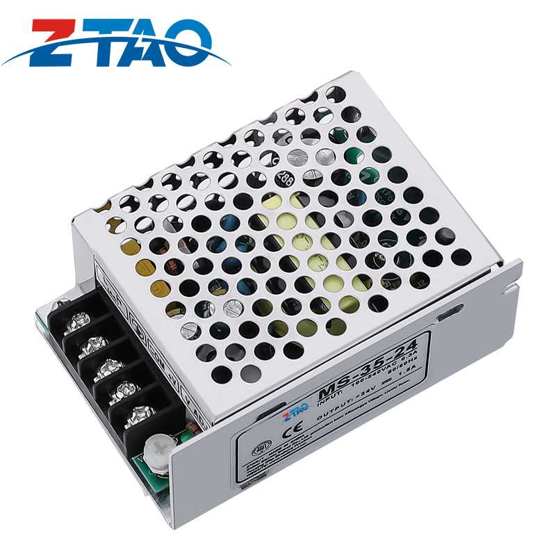 Single Output 35W Led Driver Power Source Ac to Dc 24V 1.5A 12V 3A Switching Power Supply