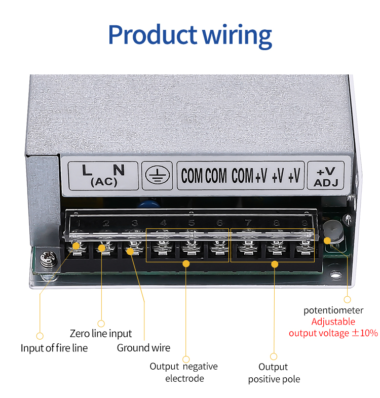 Ms-1000-24 1000w 24v 40a 36V 28A 48V 21A  Dc Led Switching Power Supply for Cctv Camera