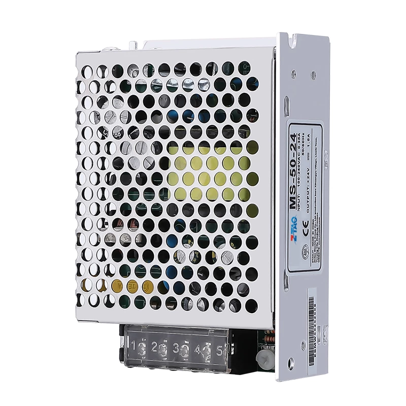 MS-50-24 5V 12V 24V 36V 48V 8A 4.2A 2.1A 1.4A 1.1A 50W Ac Dc Switching Power Supply