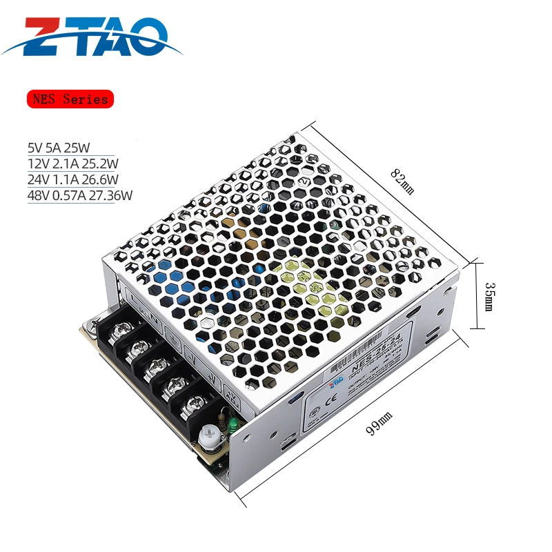 Ac Dc Power Supply 25w 1.1a 2.1a 5a 5v 12v 24v Switch Power Supply for Led CCTV Camera