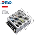 Ac Dc Power Supply 25w 1.1a 2.1a 5a 5v 12v 24v Switch Power Supply for Led CCTV Camera