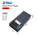 Wholesale S-1200 50a 1200w 24v Ac to Dc High Voltage Switching Power Supply for 3d Printer