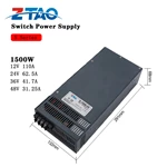 ZTAO 1500W 24V 12V 48V Switching Power Supply for Industrial Control Equipment