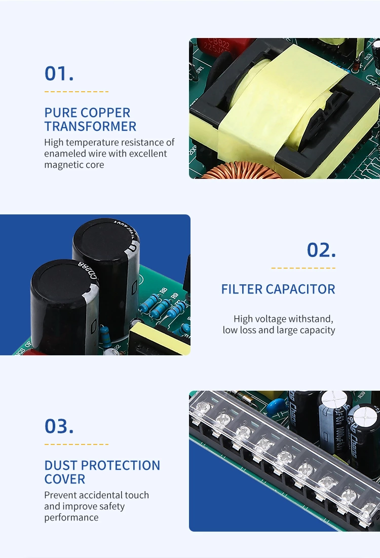 Hot Sale 24V 8.3A 200W Switching Power Led Driver Dc Constant Voltage Power Supply