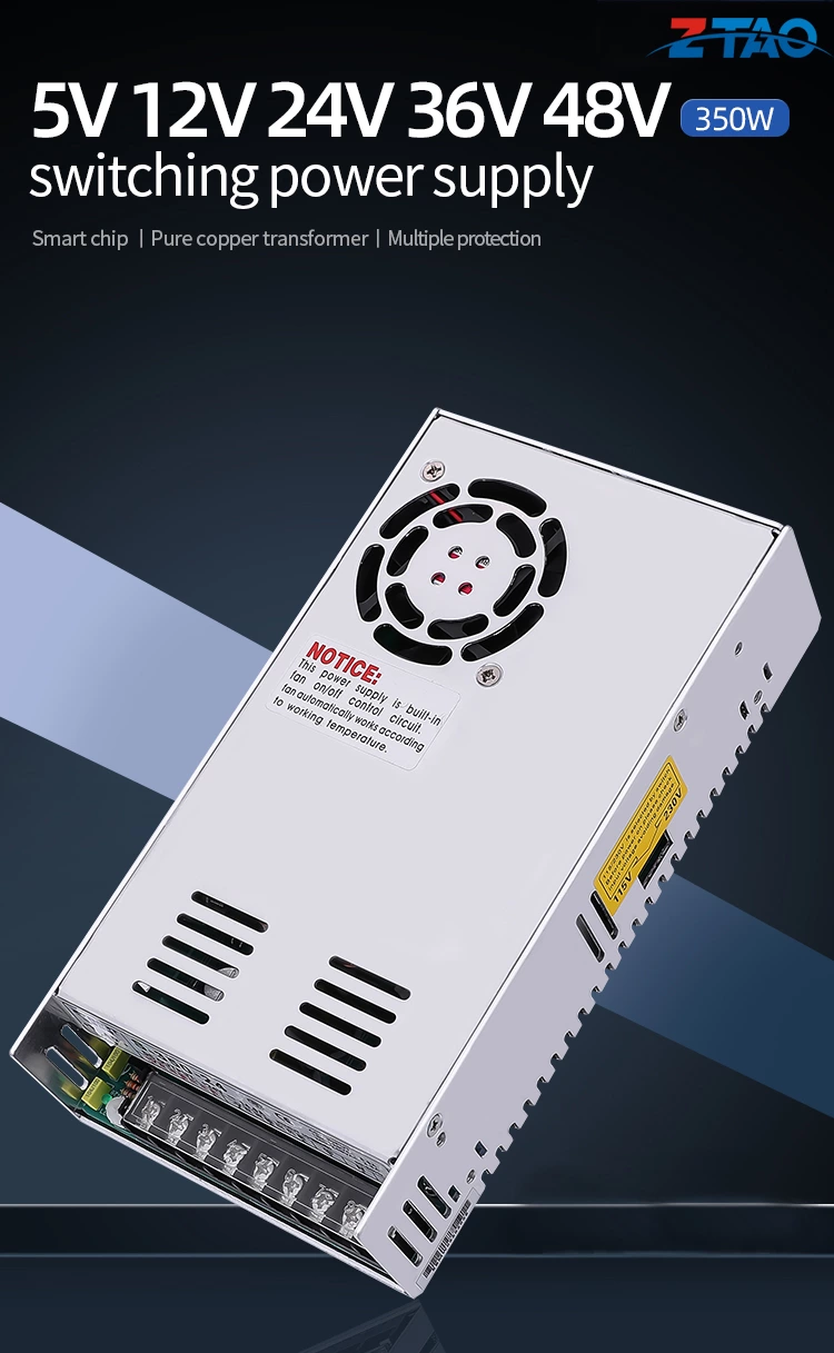 350W 24V AC to DC Switching Power Supply 24v 15a for Automation equipment