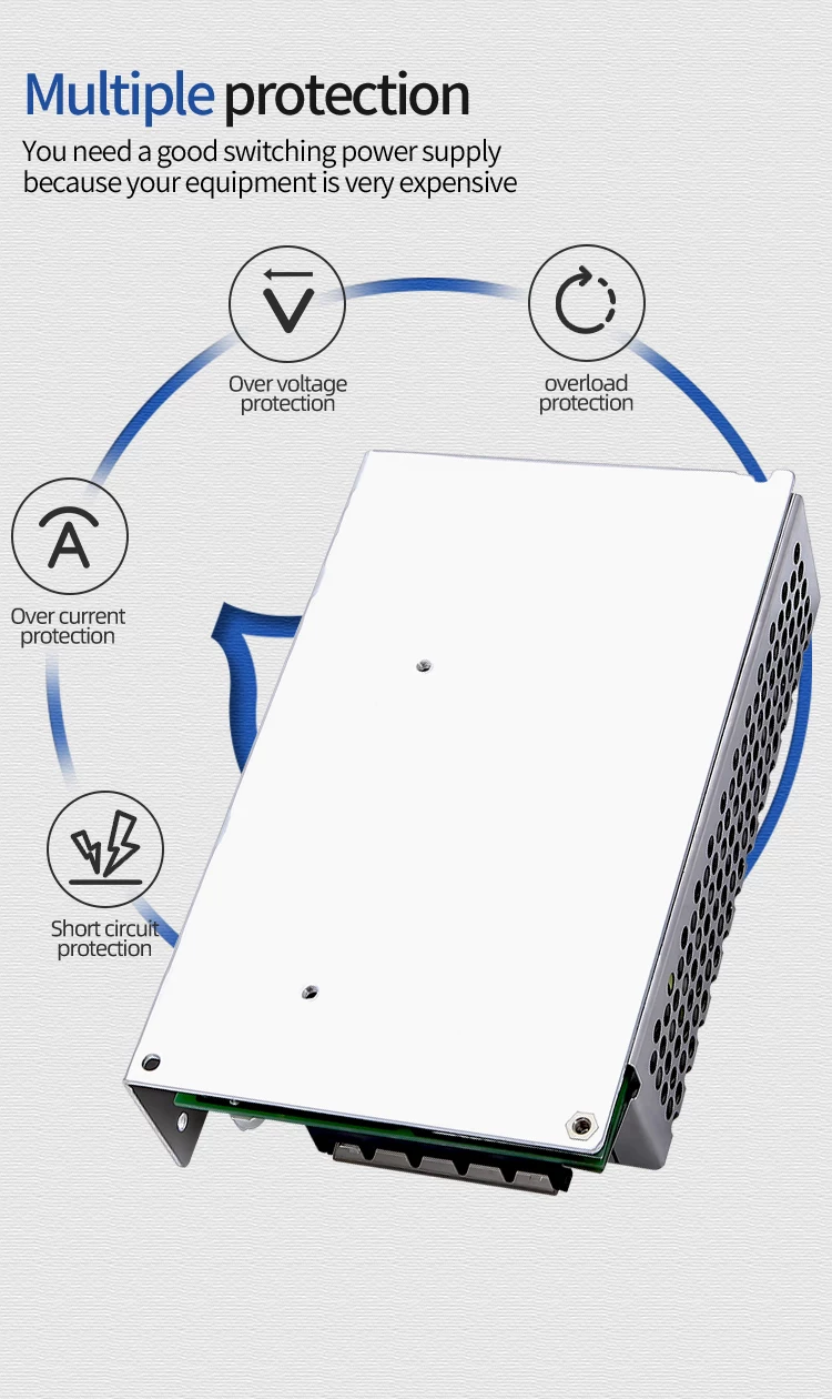 S-50-24 AC to DC 24v  50w 2.1A Switching Power Supply for Led
