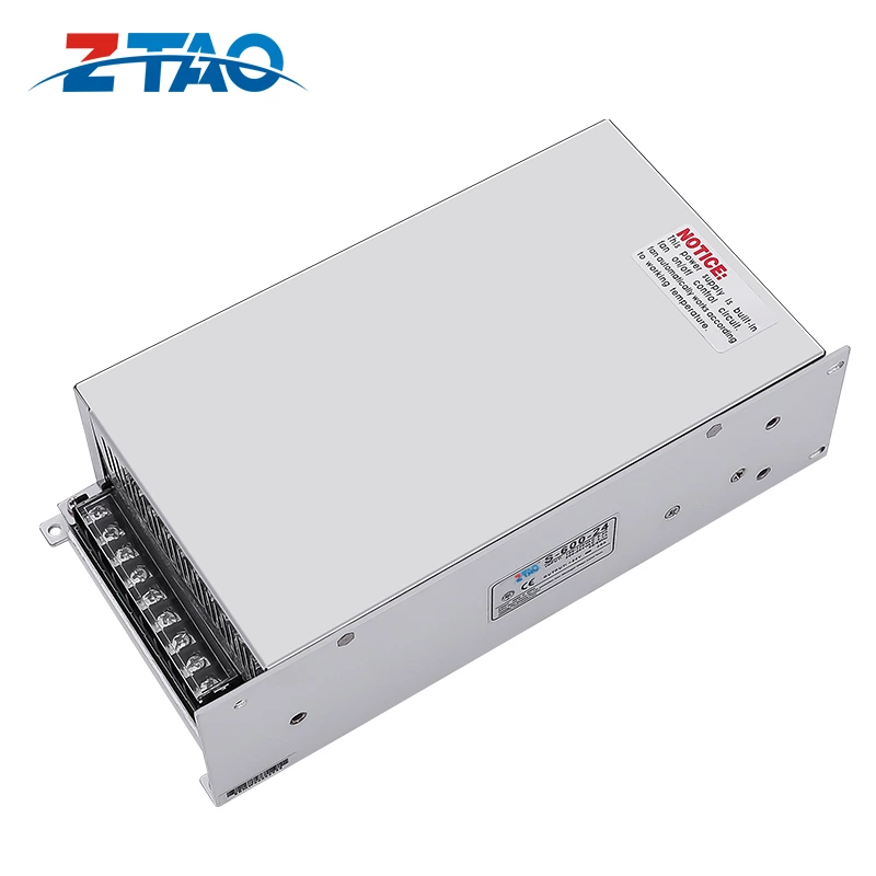 600W 24V 25A DC Switching Power Supply 12v 50a for Industrial Control Equipment