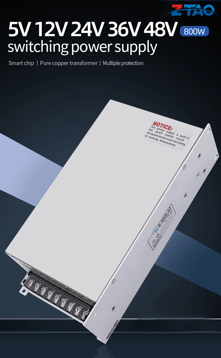 S-800-24 800w 24v 33a Smps Ac to Dc Switching Mode Power Supply for CCTV Camera 3d Printer